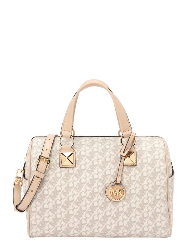 MICHAEL Michael Kors MICHAEL Michael Kors Дамска чанта 'GRAYSON'  бежово / кремаво