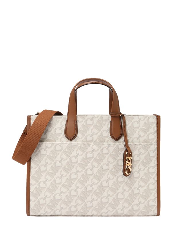 MICHAEL Michael Kors MICHAEL Michael Kors Дамска чанта  кремаво / кафяво