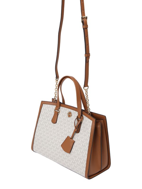 MICHAEL Michael Kors MICHAEL Michael Kors Дамска чанта  кремаво / карамел / светлосиво