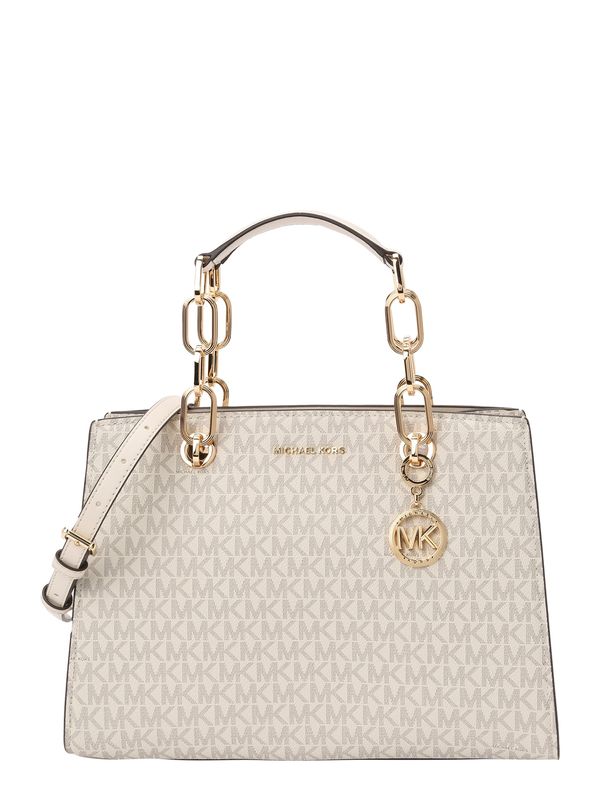 MICHAEL Michael Kors MICHAEL Michael Kors Дамска чанта 'SATCHEL CYNTHIA'  бежово / злато / сиво-кафяво
