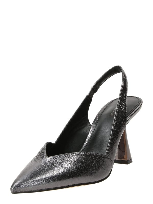 MICHAEL Michael Kors MICHAEL Michael Kors Дамски обувки на ток с отворена пета  антрацитно черно