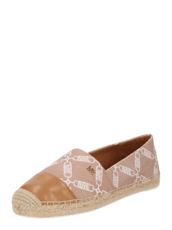 MICHAEL Michael Kors MICHAEL Michael Kors Еспадрили 'KENDRICK'  карамел / бяло