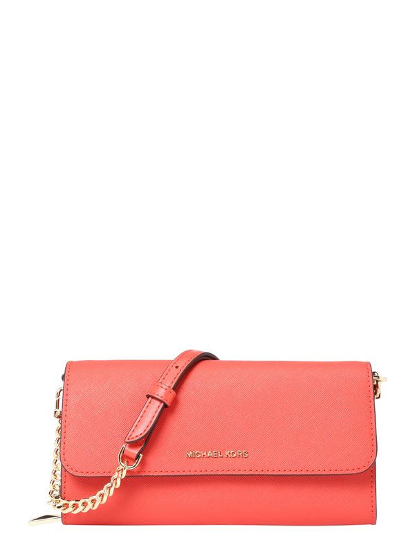 MICHAEL Michael Kors MICHAEL Michael Kors Клъч  злато / тъмно коралово / черно