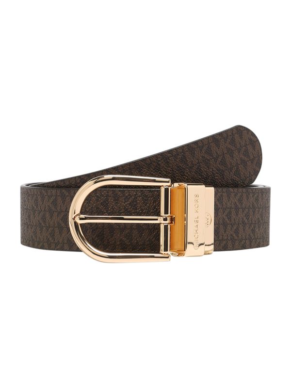 MICHAEL Michael Kors MICHAEL Michael Kors Колан  кафяво / тъмнокафяво / злато