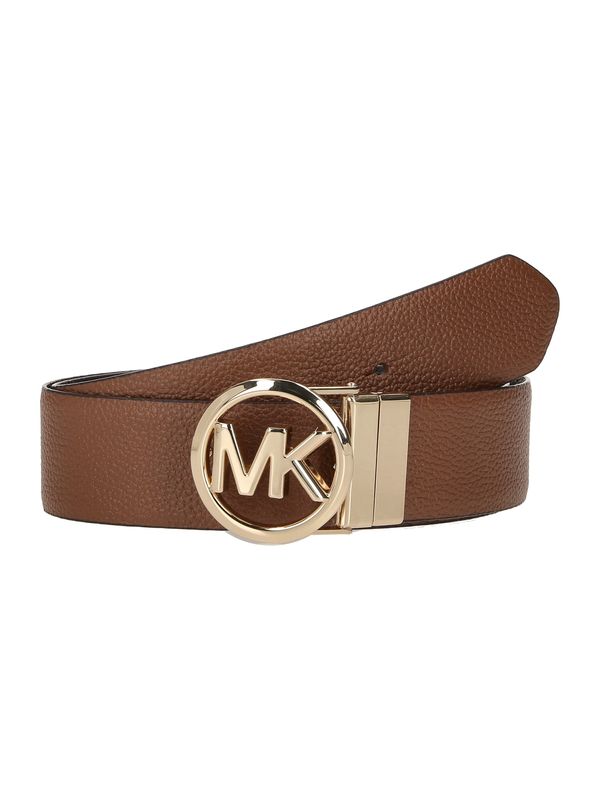 MICHAEL Michael Kors MICHAEL Michael Kors Колан  кафяво / злато / черно