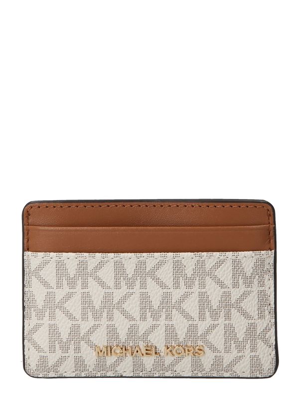 MICHAEL Michael Kors MICHAEL Michael Kors Несесер  тъмнобежово / бяло