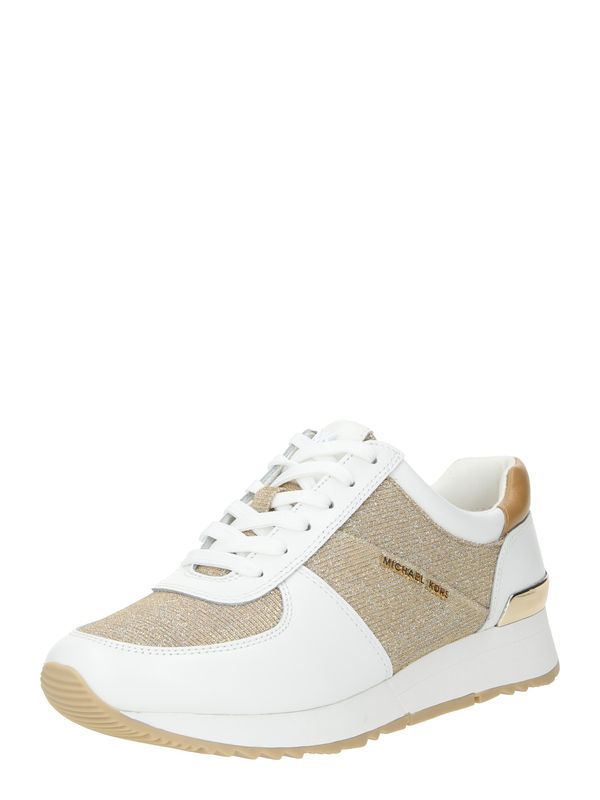 MICHAEL Michael Kors MICHAEL Michael Kors Ниски маратонки 'ALLIE'  камел / злато / бяло