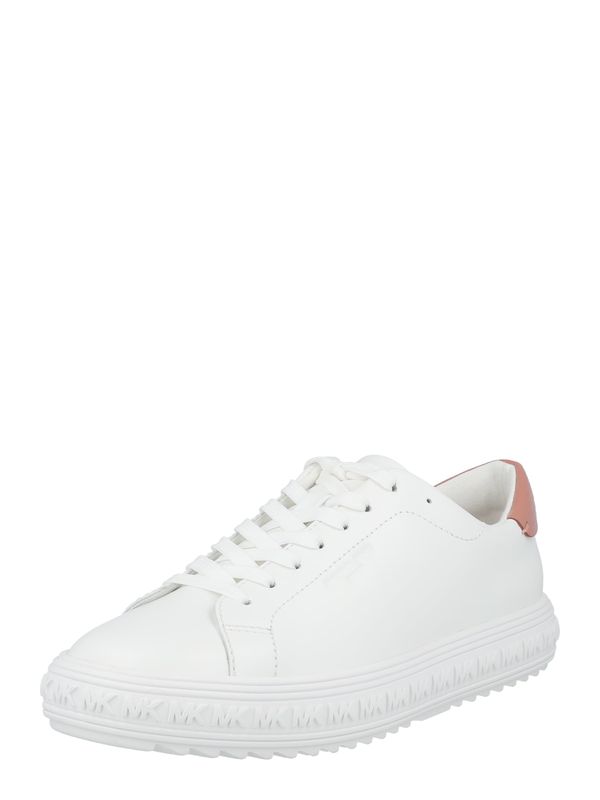 MICHAEL Michael Kors MICHAEL Michael Kors Ниски маратонки 'GROVE'  пепел от рози / бяло