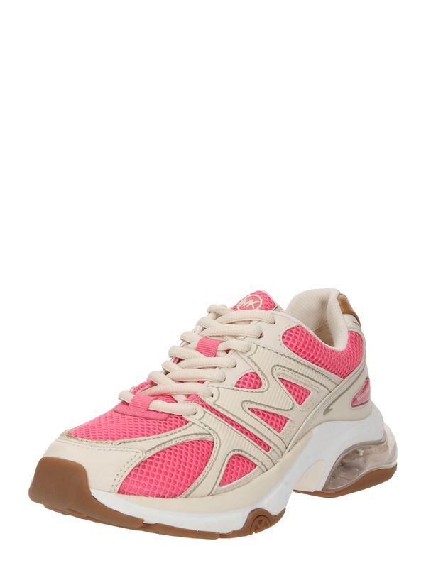 MICHAEL Michael Kors MICHAEL Michael Kors Ниски маратонки 'KIT TRAINER EXTREME'  бежово / магента