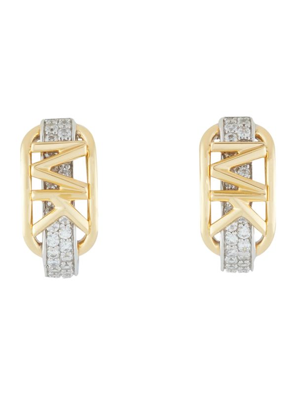 MICHAEL Michael Kors MICHAEL Michael Kors Обеци  злато / сребърно / прозрачно