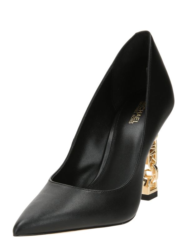 MICHAEL Michael Kors MICHAEL Michael Kors Официални дамски обувки 'TENLEY'  злато / черно
