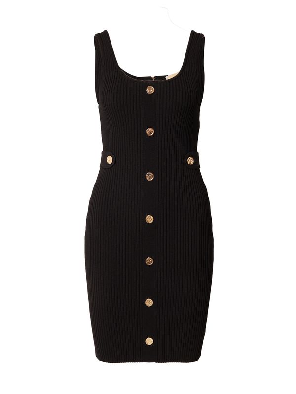 MICHAEL Michael Kors MICHAEL Michael Kors Плетена рокля  черно