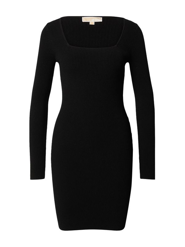 MICHAEL Michael Kors MICHAEL Michael Kors Плетена рокля  черно