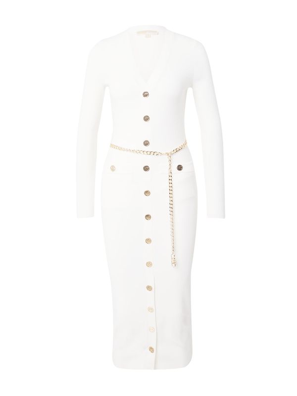 MICHAEL Michael Kors MICHAEL Michael Kors Плетена рокля  екрю