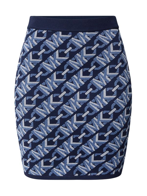 MICHAEL Michael Kors MICHAEL Michael Kors Пола 'EMPIRE'  синьо / нощно синьо / бяло