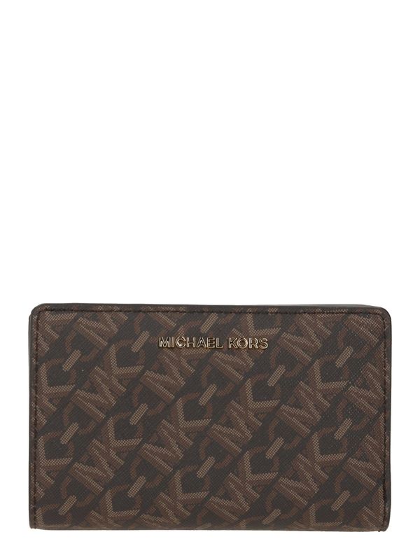 MICHAEL Michael Kors MICHAEL Michael Kors Портмоне 'EMPIRE'  кафяво / капучино / тъмнокафяво / злато