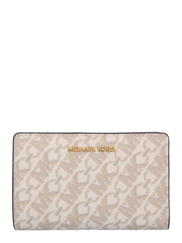 MICHAEL Michael Kors MICHAEL Michael Kors Портмоне 'EMPIRE'  кремаво / светлобежово / черно