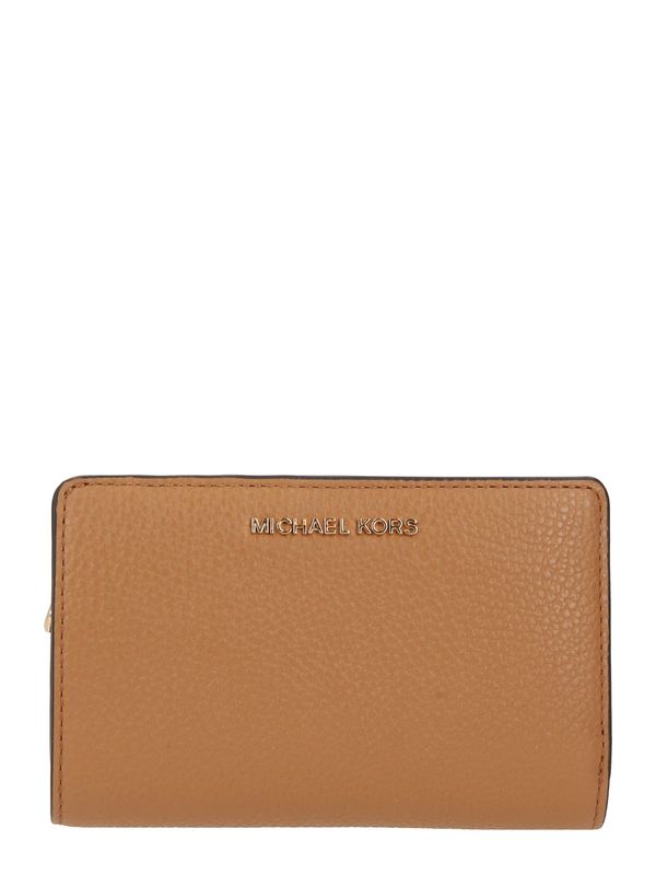 MICHAEL Michael Kors MICHAEL Michael Kors Портмоне 'EMPIRE'  светлокафяво / черно