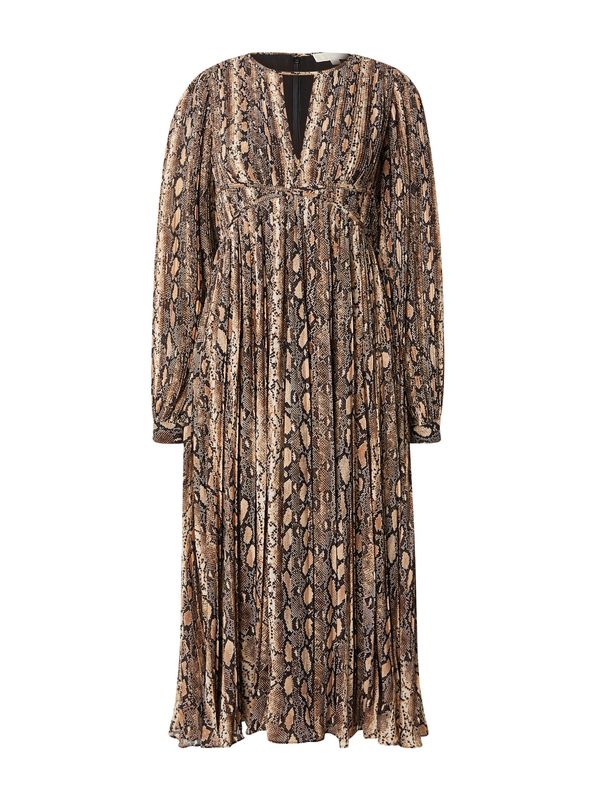 MICHAEL Michael Kors MICHAEL Michael Kors Рокля  кафяво / черно