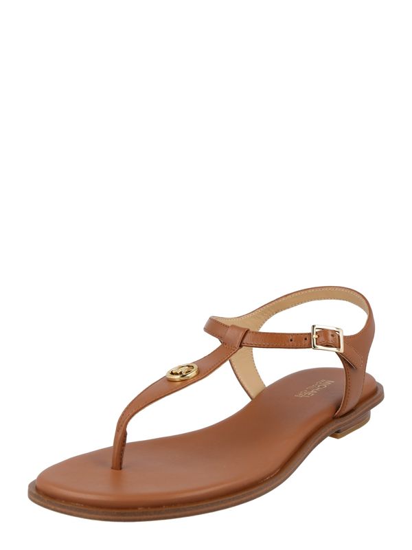 MICHAEL Michael Kors MICHAEL Michael Kors Сандали с разделител за пръстите 'Mallory'  пуебло оранжево-кафяво