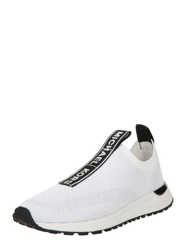 MICHAEL Michael Kors MICHAEL Michael Kors Спортни обувки Slip On 'Bodie'  черно / бяло