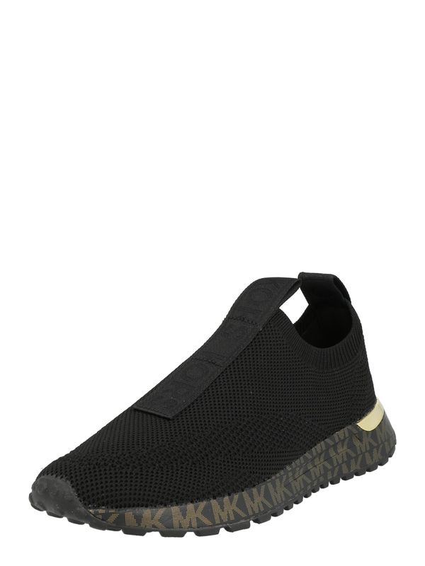 MICHAEL Michael Kors MICHAEL Michael Kors Спортни обувки Slip On 'BODIE'  злато / черно