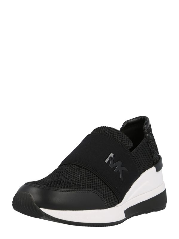 MICHAEL Michael Kors MICHAEL Michael Kors Спортни обувки Slip On 'FELIX'  черно