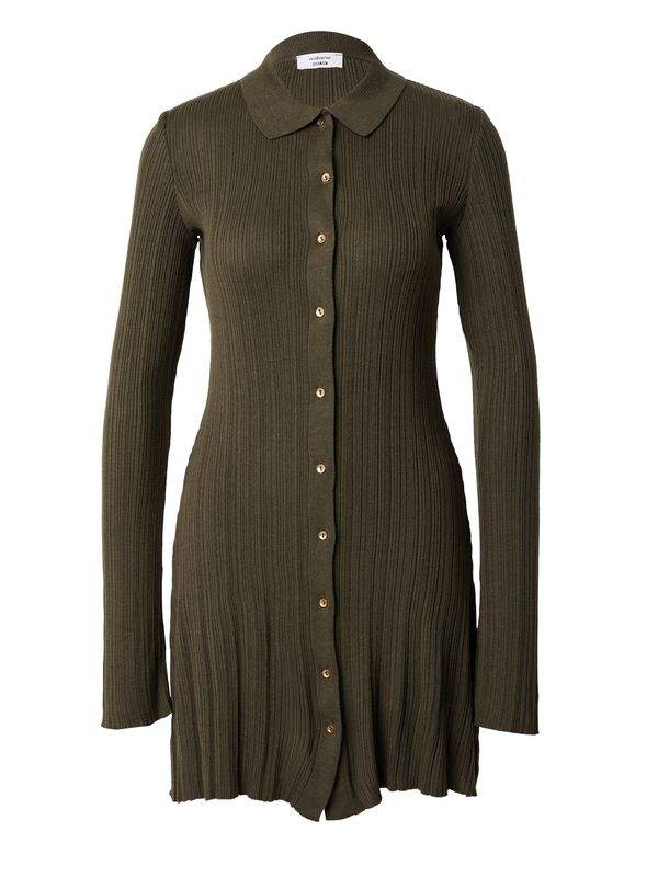 millane millane Плетена рокля 'Adelina'  тъмнозелено