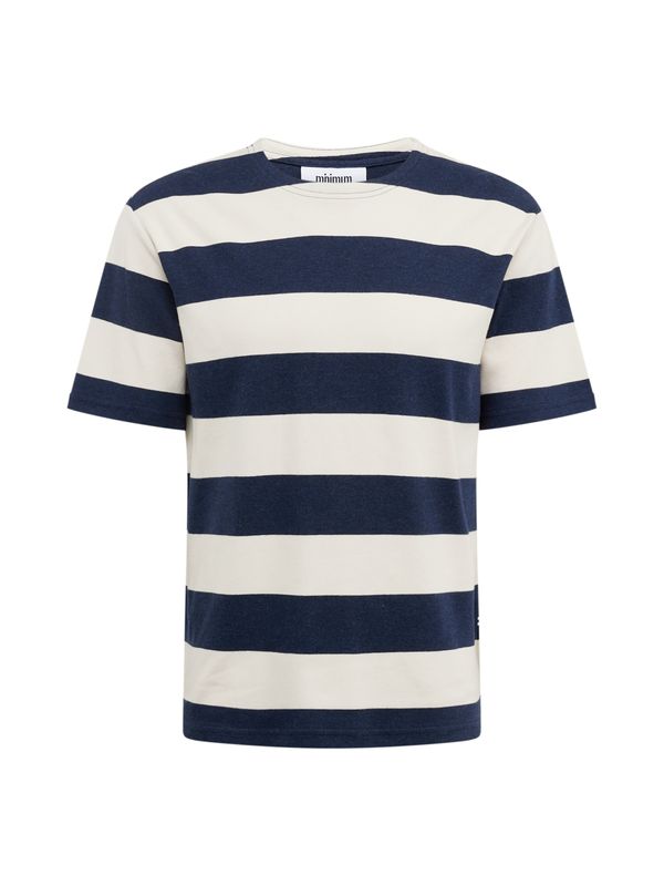 minimum minimum Тениска  светлобежово / нейви синьо