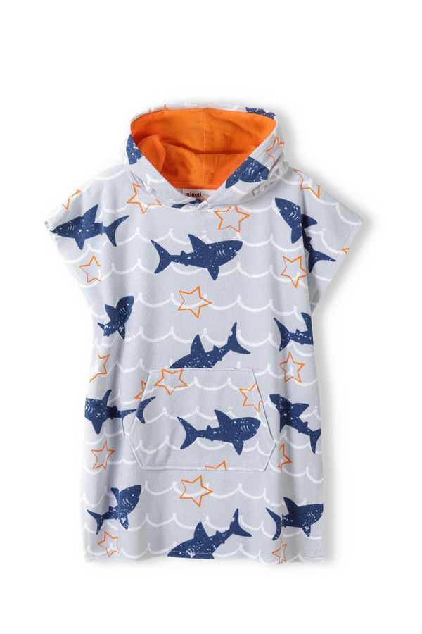 MINOTI MINOTI Халат за баня  нейви синьо / сиво / оранжево