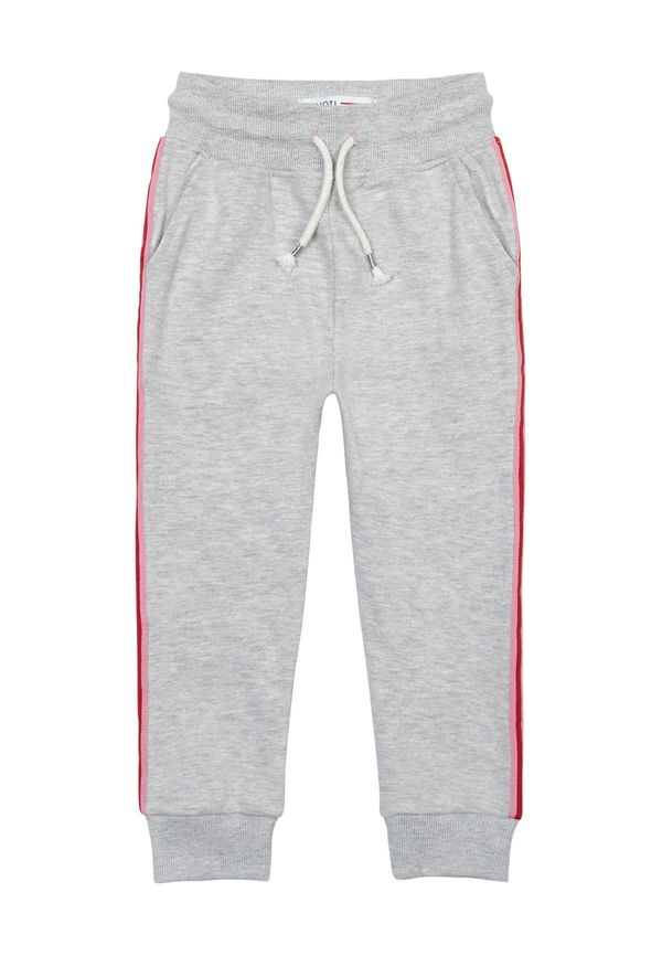 MINOTI MINOTI Панталон  сив меланж / светлорозово / огнено червено