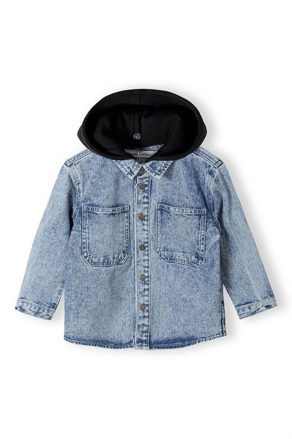 MINOTI MINOTI Риза  син деним / черно