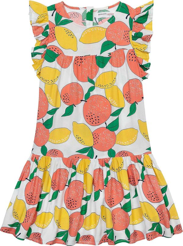 MINOTI MINOTI Рокля 'FRILL'  пъстро / бяло