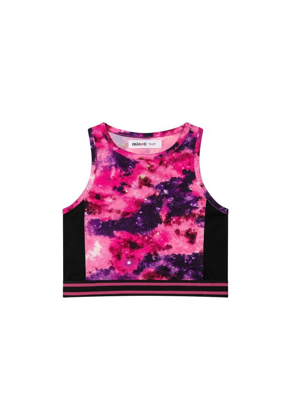 MINOTI MINOTI Спортен топ  лилав / розово / черно