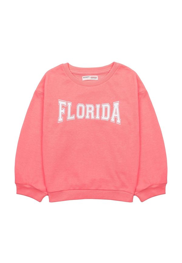 MINOTI MINOTI Суичър  корал / бяло