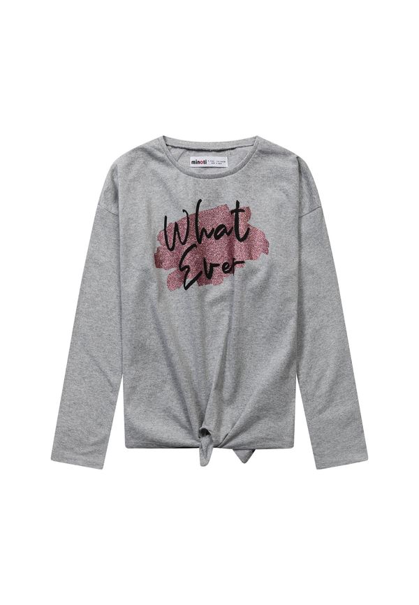 MINOTI MINOTI Тениска  бронз / сив меланж / черно