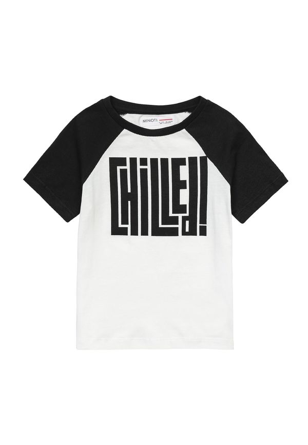 MINOTI MINOTI Тениска  черно / бяло