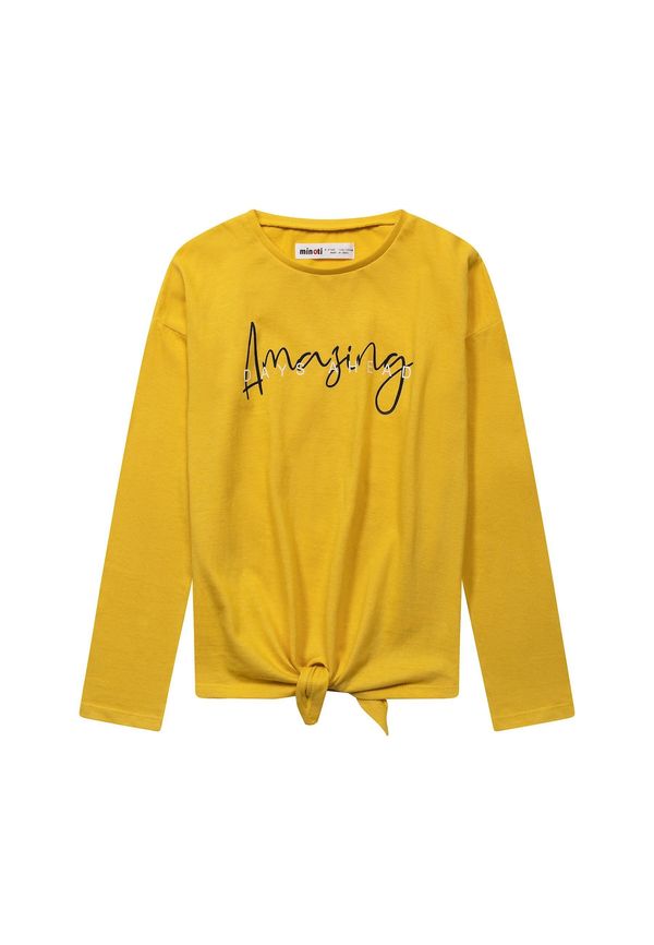 MINOTI MINOTI Тениска  горчица / черно