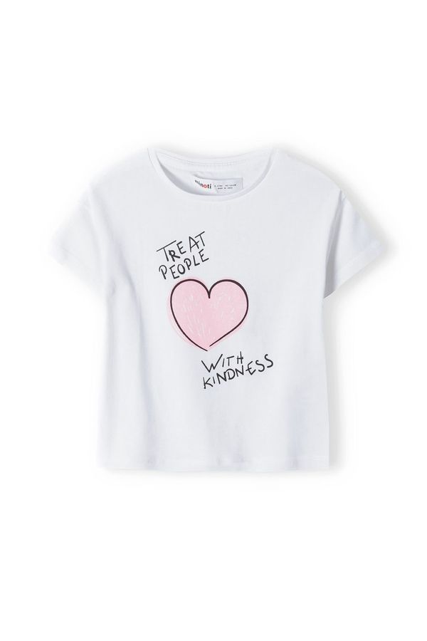 MINOTI MINOTI Тениска  розово / черно / бяло