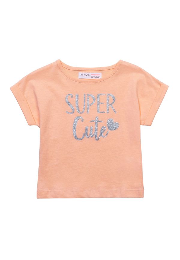 MINOTI MINOTI Тениска  сиво / оранжево