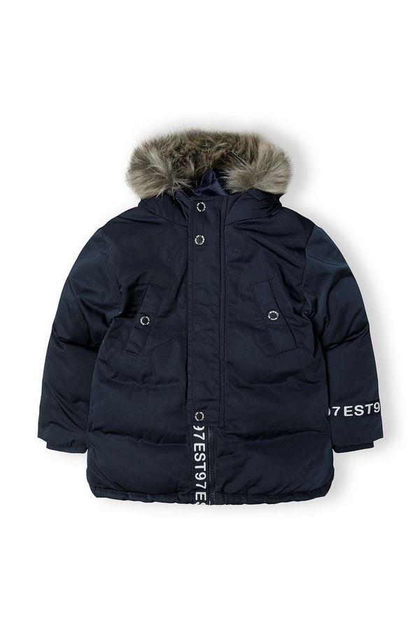 MINOTI MINOTI Зимно яке  нейви синьо / бяло