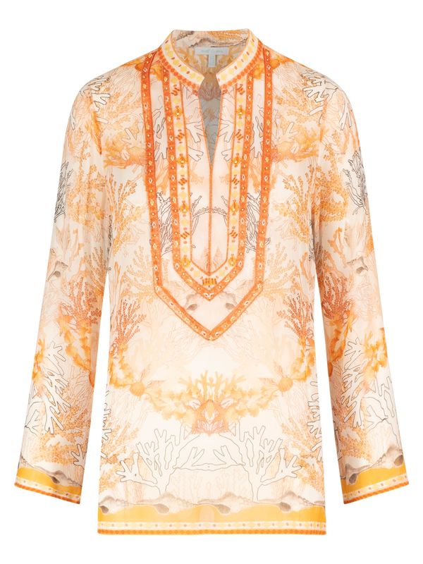 mint & mia mint & mia Блуза  бежово / жълто / оранжево / черно