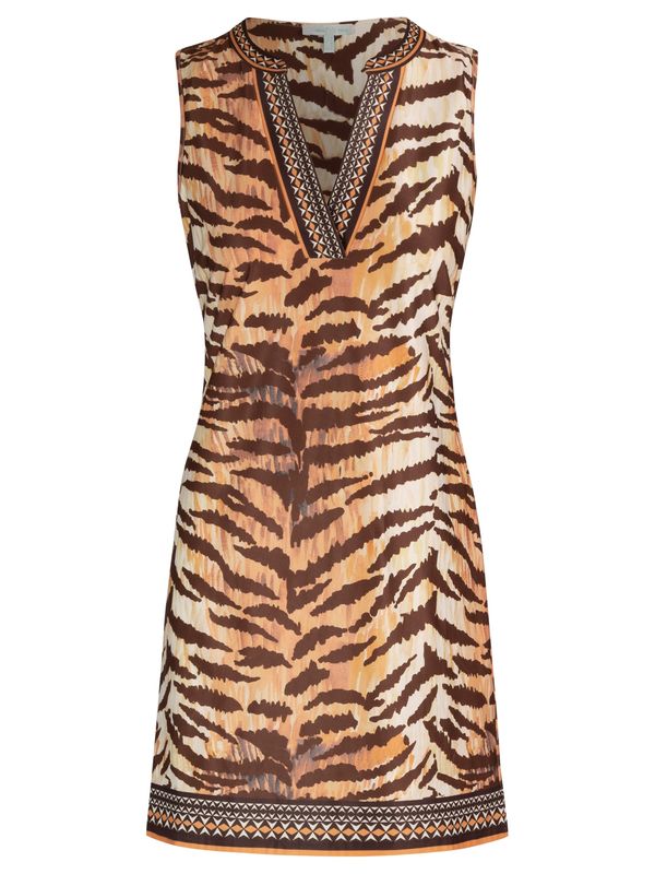 mint & mia mint & mia Лятна рокля  кремаво / шоколад / светлооранжево