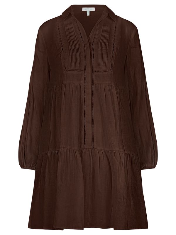 mint & mia mint & mia Рокля тип риза  шоколад