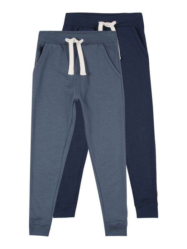 MINYMO MINYMO Панталон  морскосиньо / гълъбово синьо / бяло