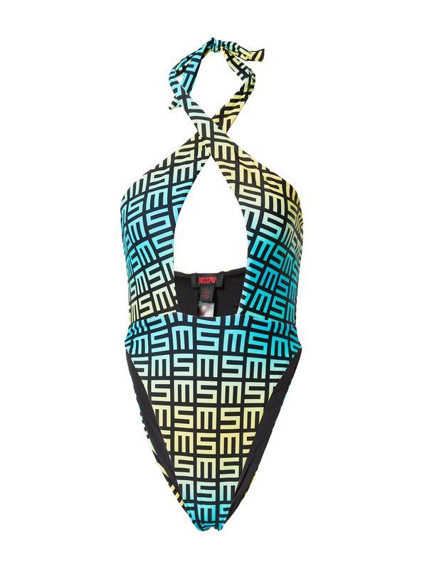 Misspap Misspap Бански костюм  аквамарин / жълто / черно