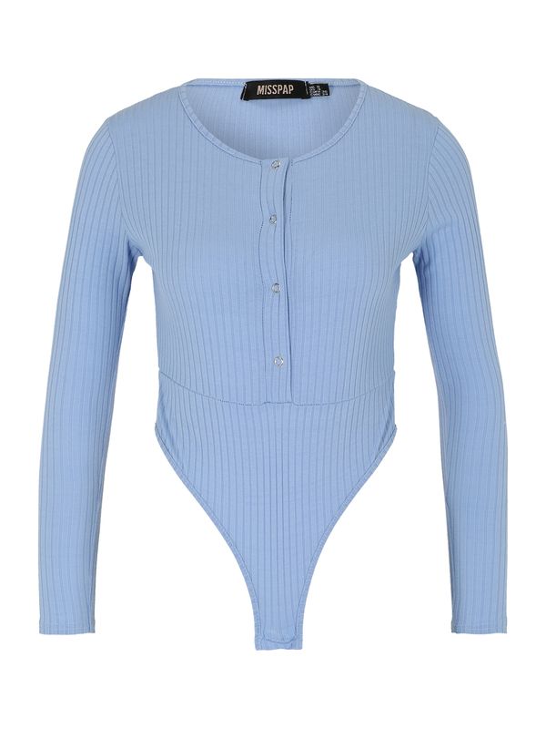 Misspap Misspap Блуза боди  светлосиньо