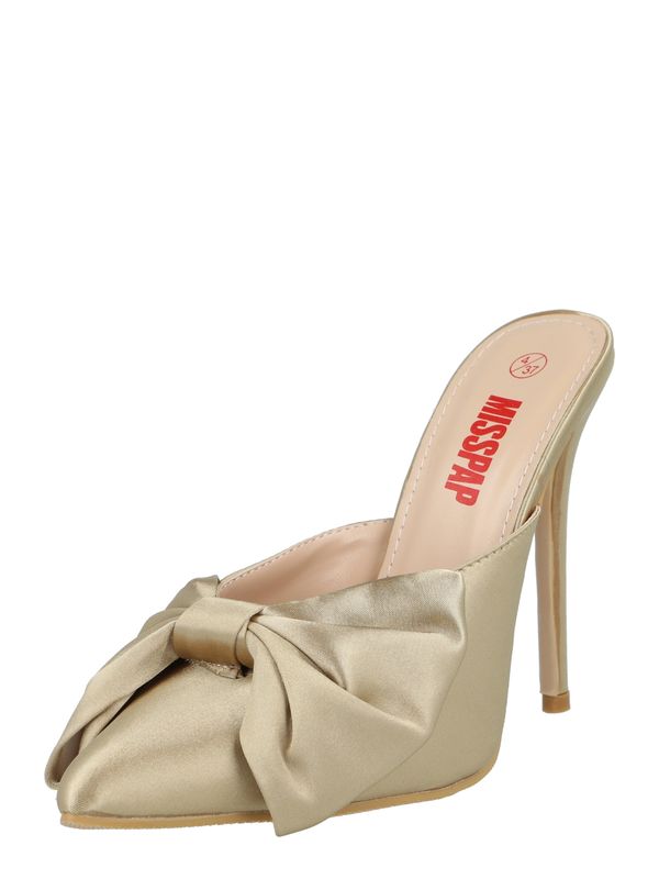 Misspap Misspap Чехли  сиво-бежово