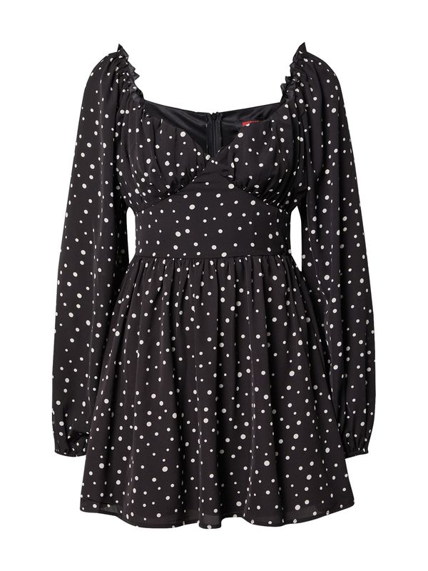 Misspap Misspap Рокля  черно / бяло