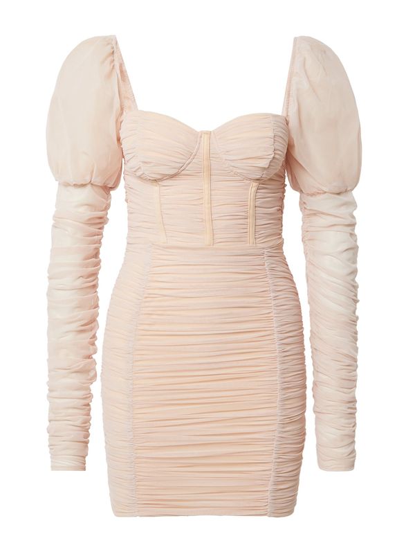 Misspap Misspap Рокля  кремаво